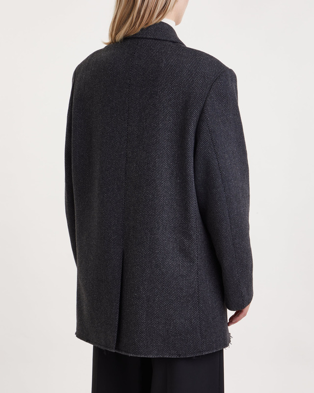 Acne Studios Blazer Double Breasted Wool  Grå/svart XXS/XS