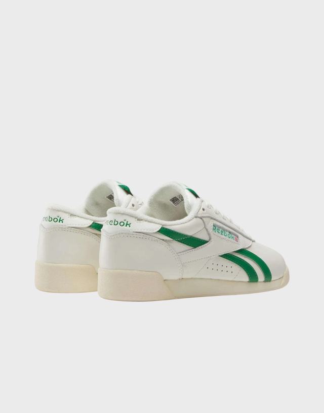 Sneakers Freestyle Lo Vit/grön