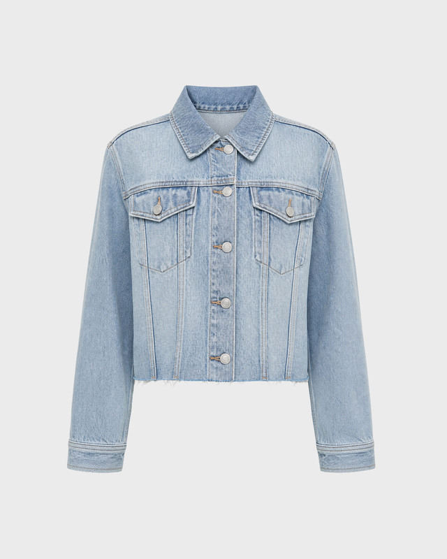 Denim Jacket Origami Vintage Blue