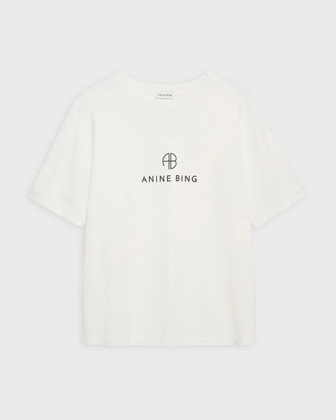 T-Shirt Jaylin Tee Monogram Ivory 1