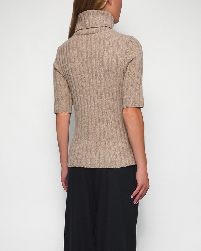 Wakakuu Icons Tröja Aberdeen Wool Cashmere Sand L