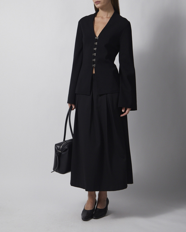 Skjørt Pleated Black