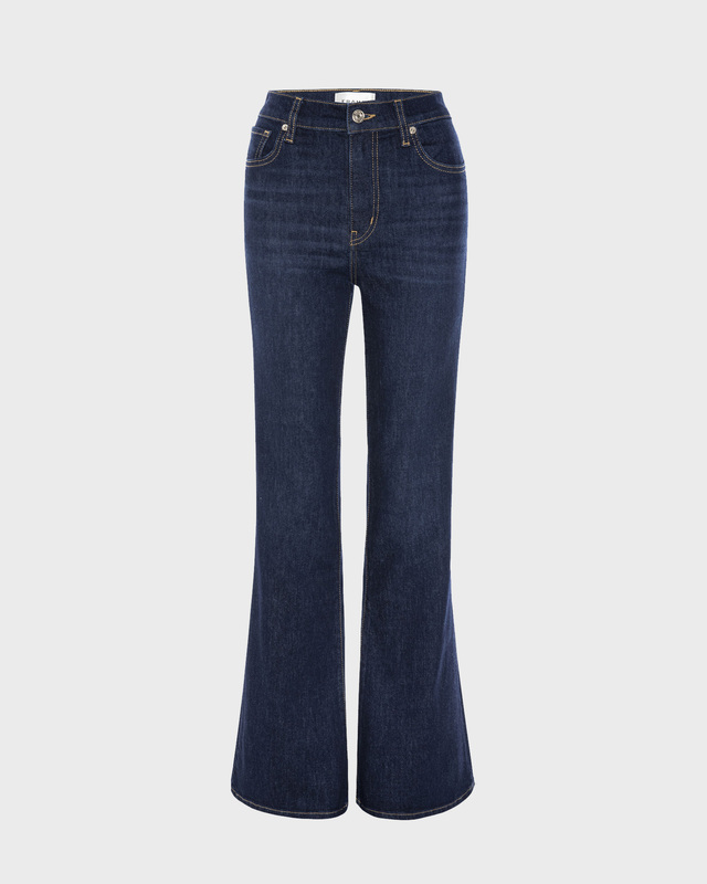 Jeans The Flare Raw Blue