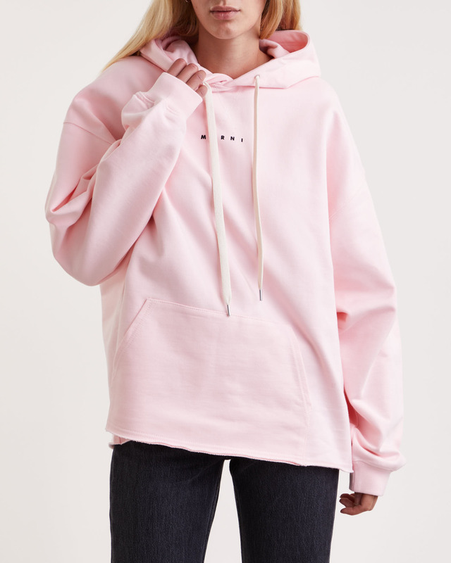 Marni Sweatshirt Hoodie Logo Rosa IT 42 (EUR 36)