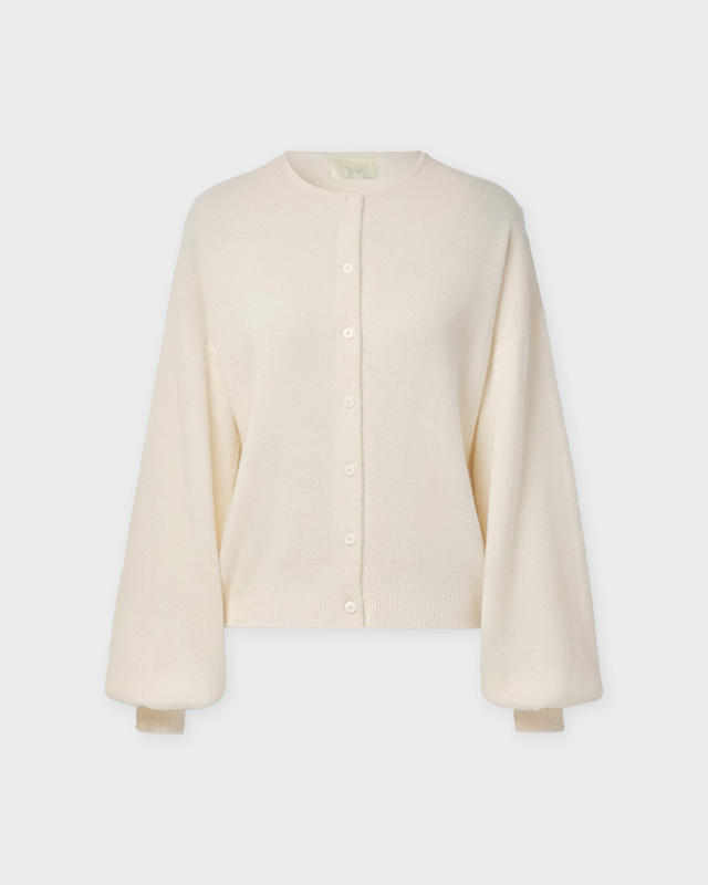 Strikkejakke Lou Offwhite