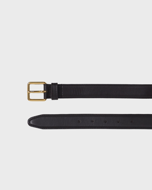 Bälte Leather Dark Brown