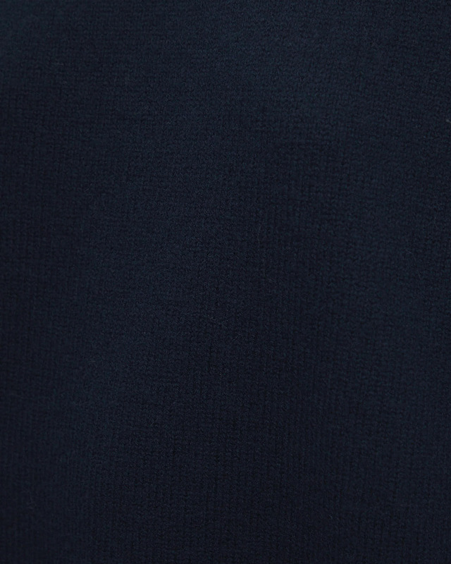 Ganni Sweater Boiled Wool O-Neck Blue XXS/XS