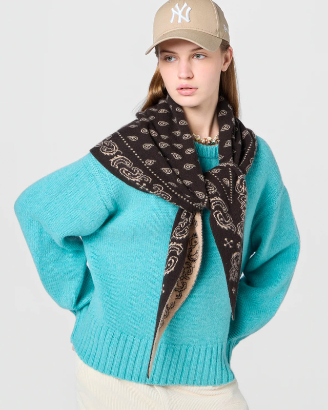 Cashmere Scarf The Wild Rag Beige/brun