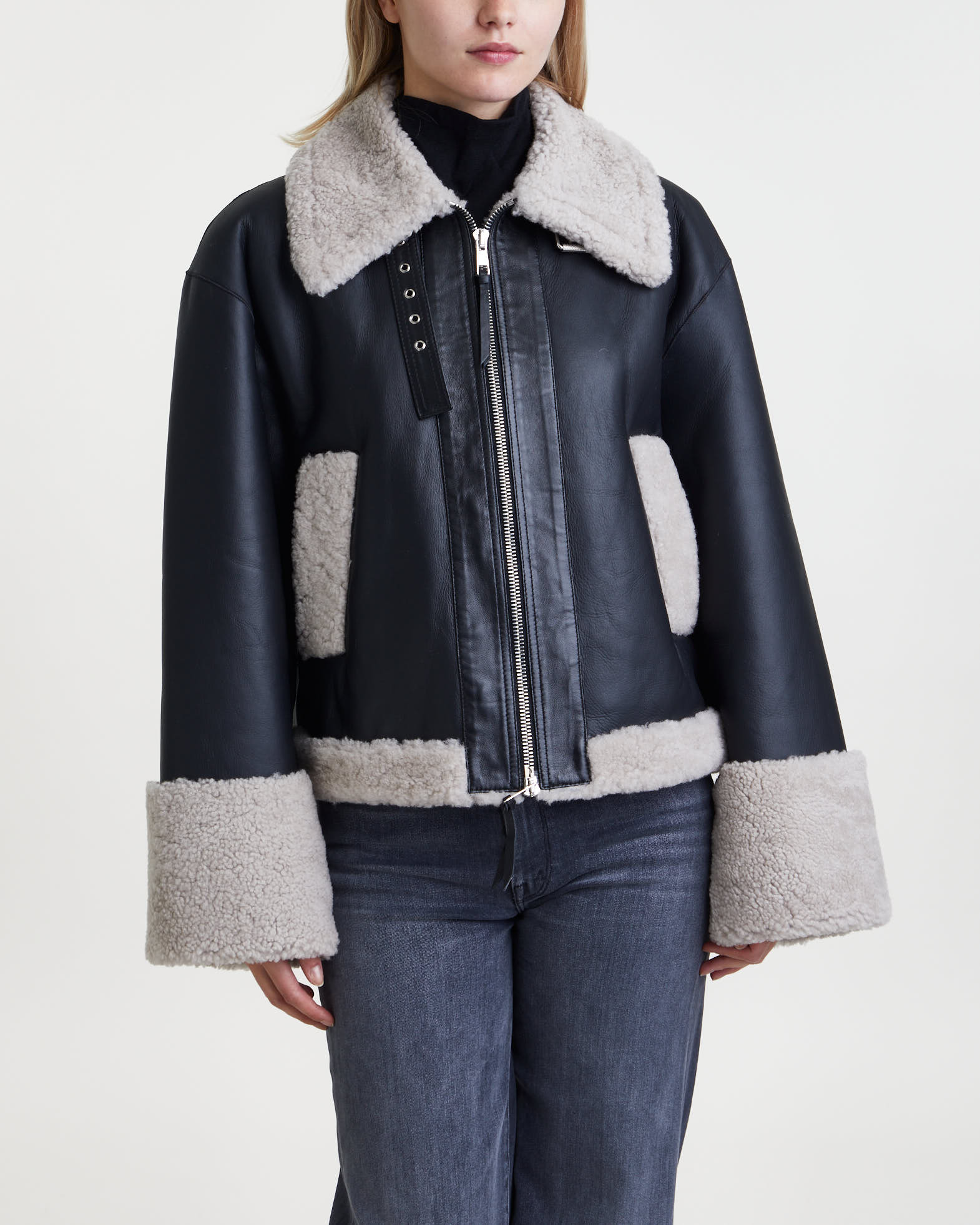 Dagmar Jacket Short Shearling | WAKAKUU