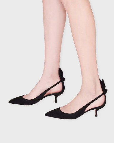 Heels Bow Tie Pump 50 Black 2