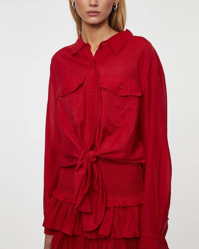 Isabel Marant Étoile Shirt Nath Red FR 40 (EUR 38)