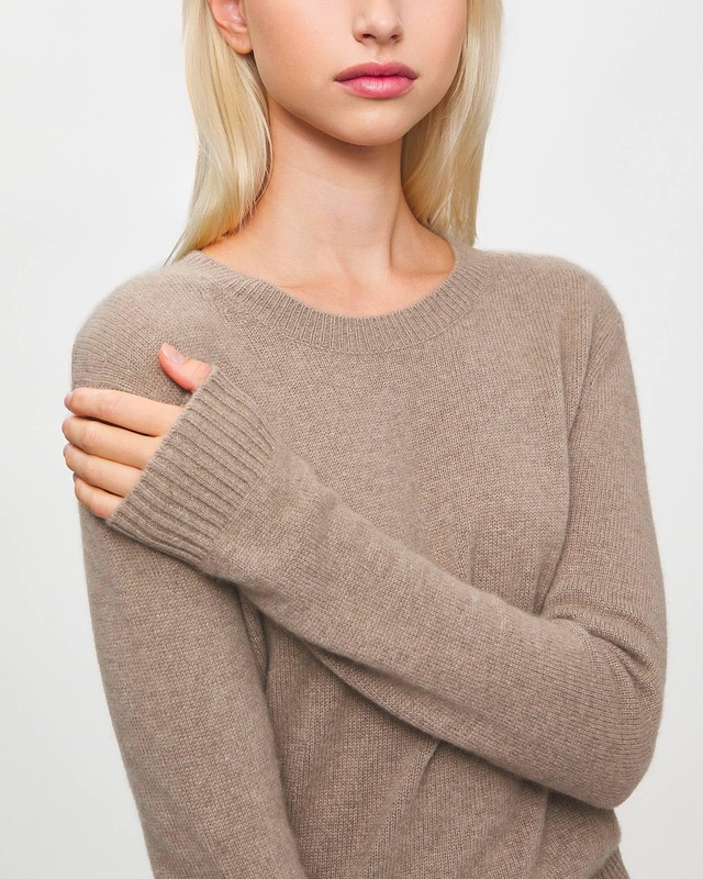 LISA YANG Sweater Mable Cashmere Brun 2 (M-L)