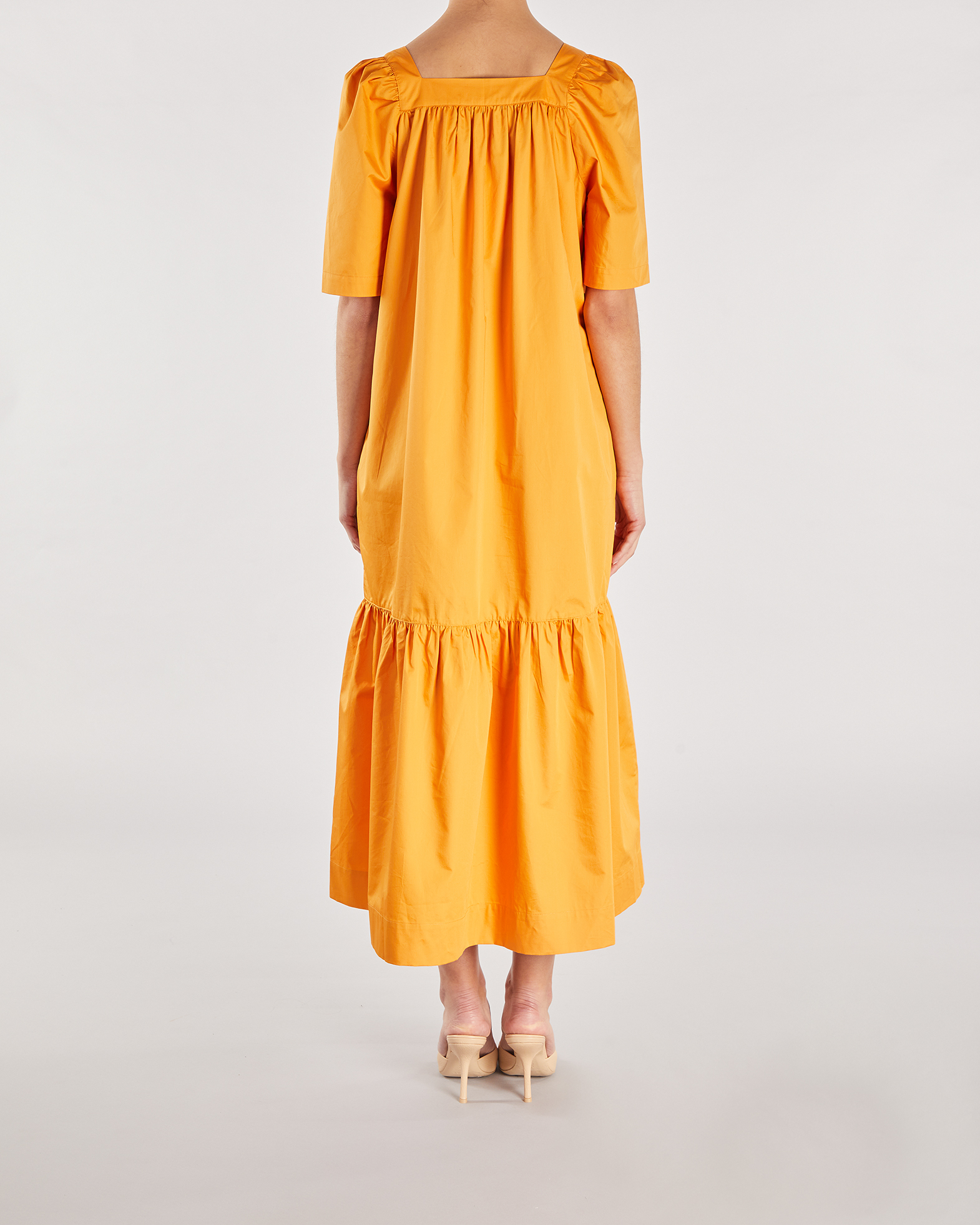 Rodebjer Dress Donya Orange | WAKAKUU
