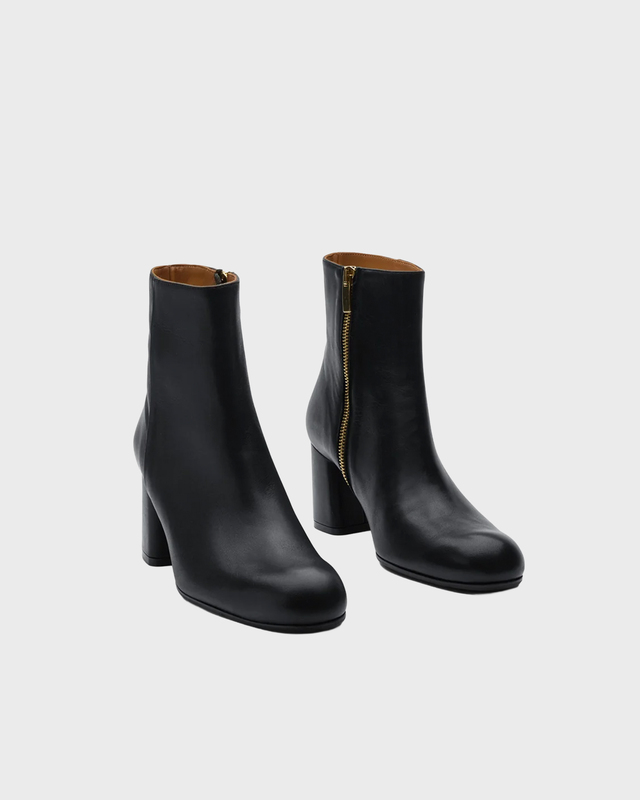 Ankelboots Miola Black Calf