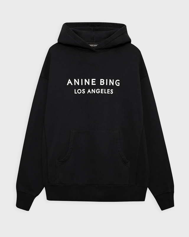 Anine Bing Sweater Alto Hoodie Black M