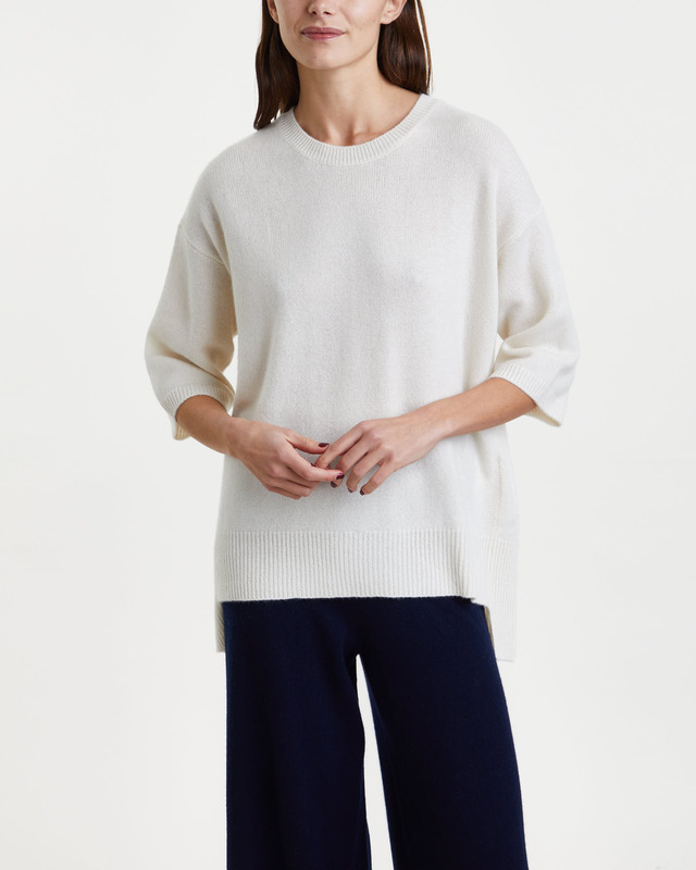 LISA YANG Sweater Camille Vit 1 (S-M)
