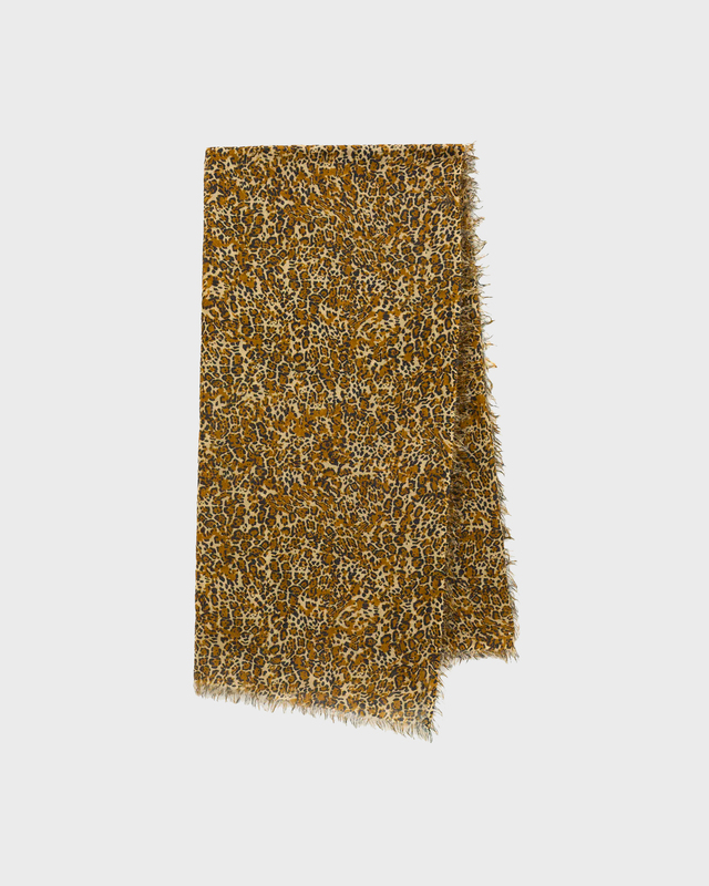 Isabel Marant Scarf Madicia Cashmere Brun ONESIZE