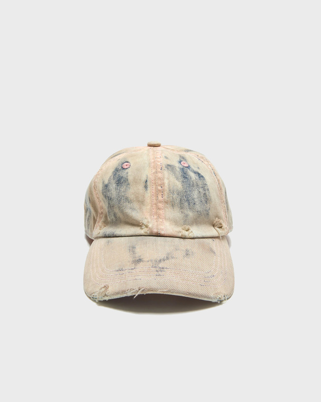 Acne Studios Cap Distressed Coated Denim Aqua ONESIZE