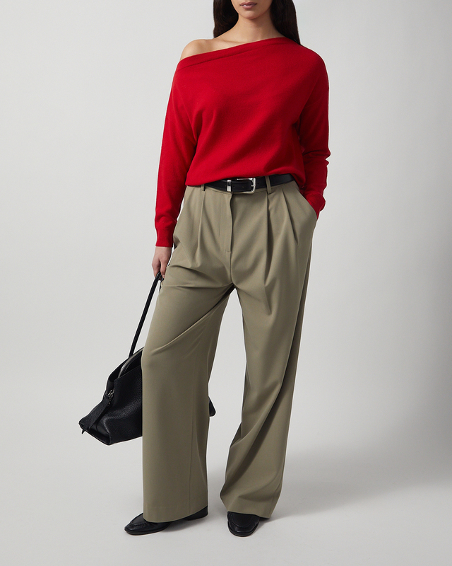 Tröja Bonn Wool Cashmere Röd