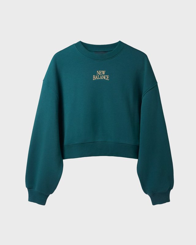 Tröja Trackside Fleece Crew Grön