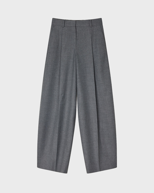 Bukser POVILANNA Grey Melange