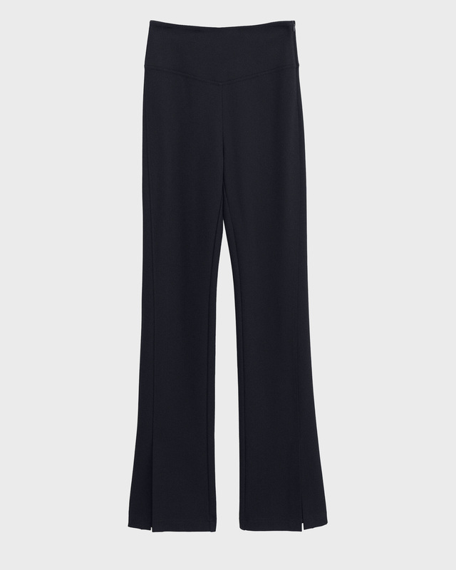 Filippa K Trousers Split Hem Jersey Black S