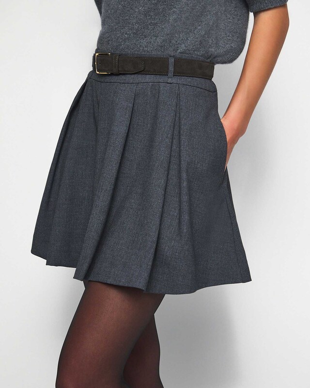 Wakakuu Icons Skirt Milan Mini Grey L