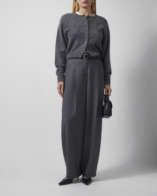 Bukser POVILANNA Grey Melange