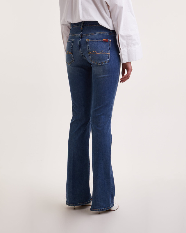 7 For All Mankind Jeans Bootcut Bair Eco Mörkblå 26