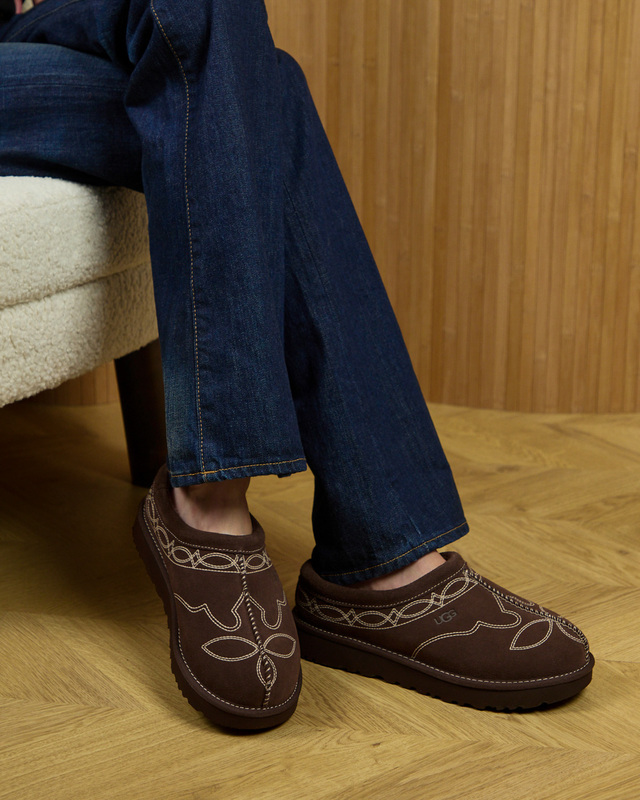Tøffel Tasman Western Dark brown