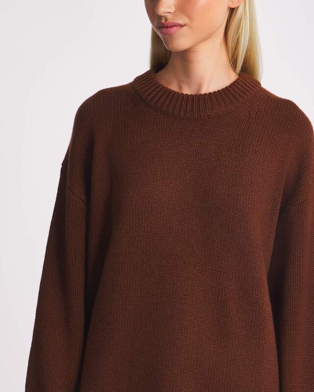 LISA YANG Tröja Renske Cashmere Brun 0 (XS-S)