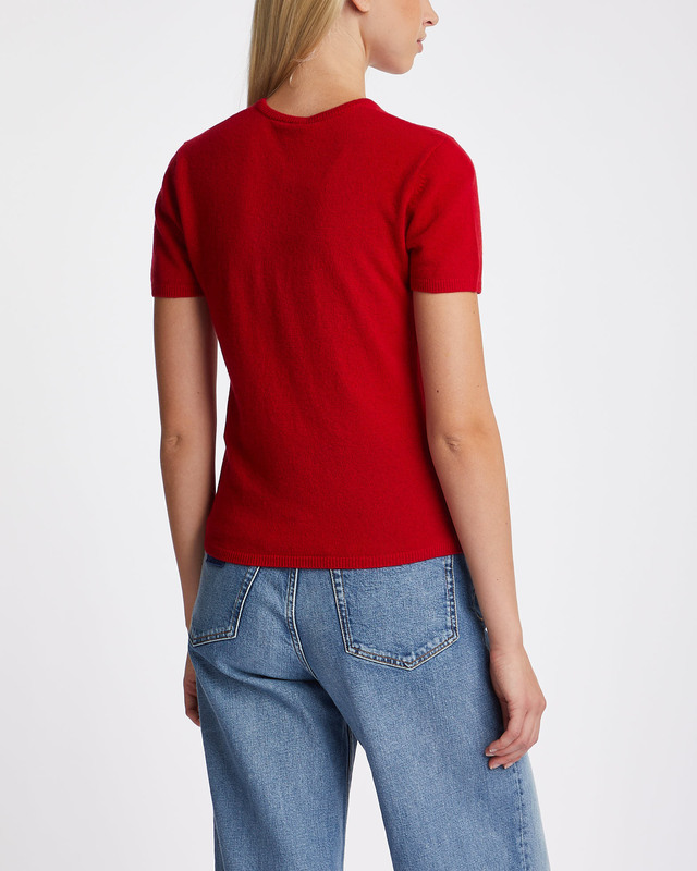 The Garment Como Knit Tee Red UK 12 (EUR 40)