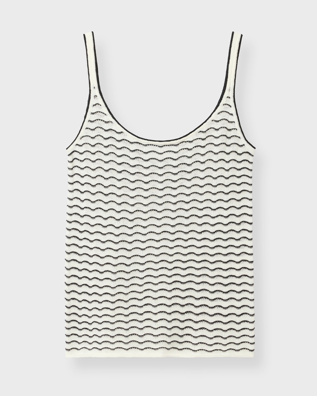 Top Lace Camisole  Vit/svart