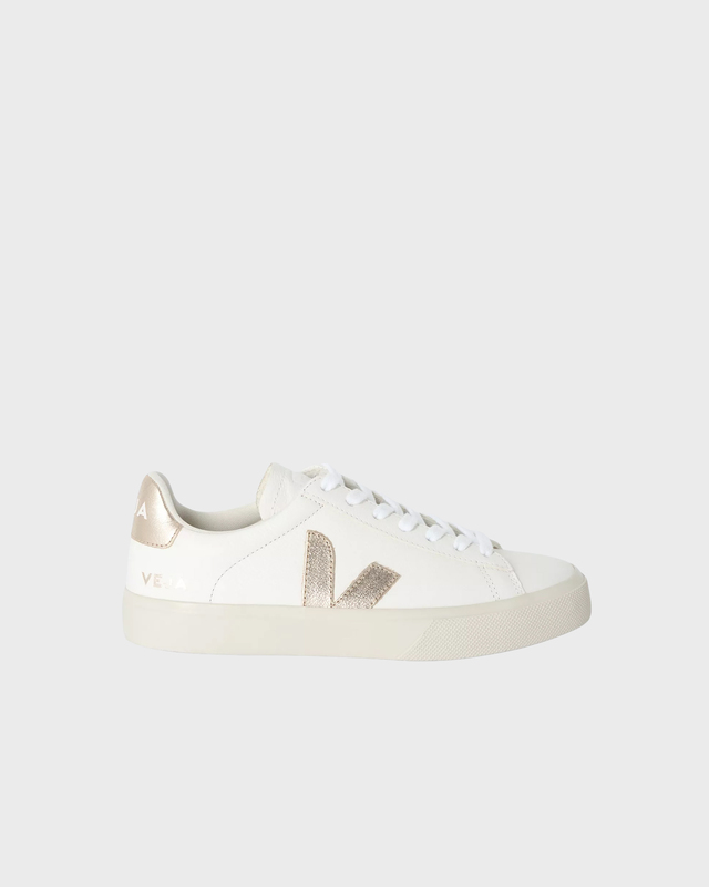 Sneakers Campo Leather White Platine White