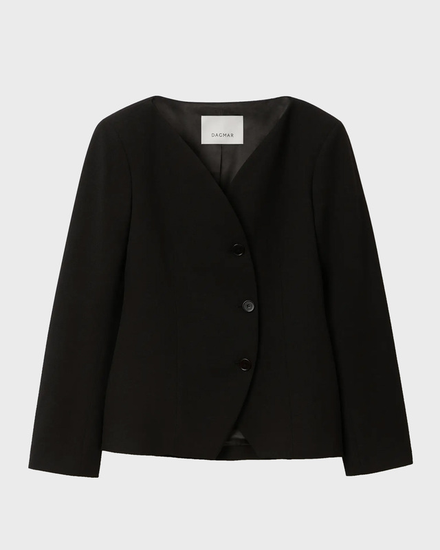 Dinner Jacket Curved Front Svart