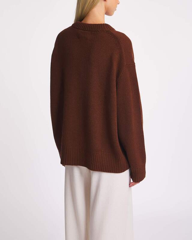 LISA YANG Tröja Renske Cashmere Brun 0 (XS-S)