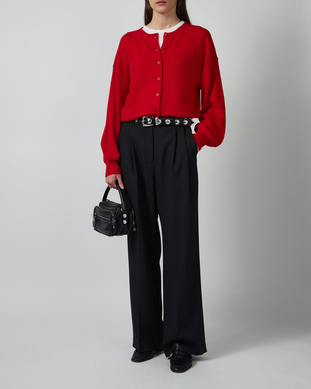 Cardigan Lou Cashmere Wool Red