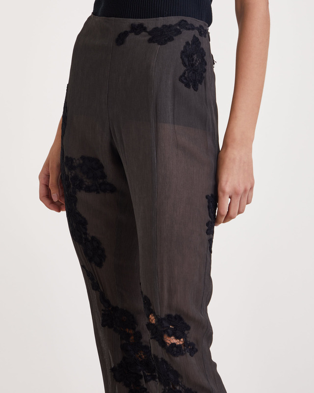 Acne Studios Trousers Lace Flared Grå 36