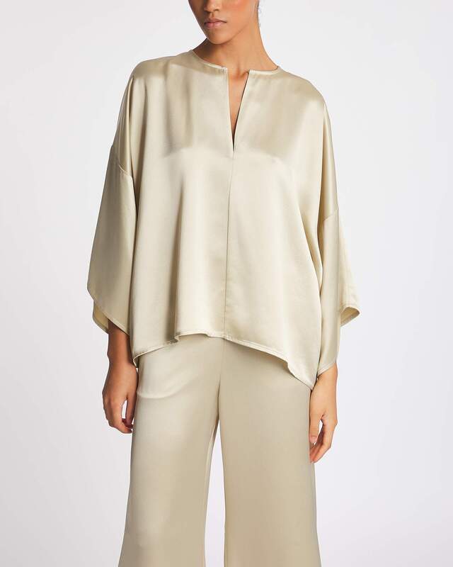 By Malene Birger Blouse Cicie Oyster 42