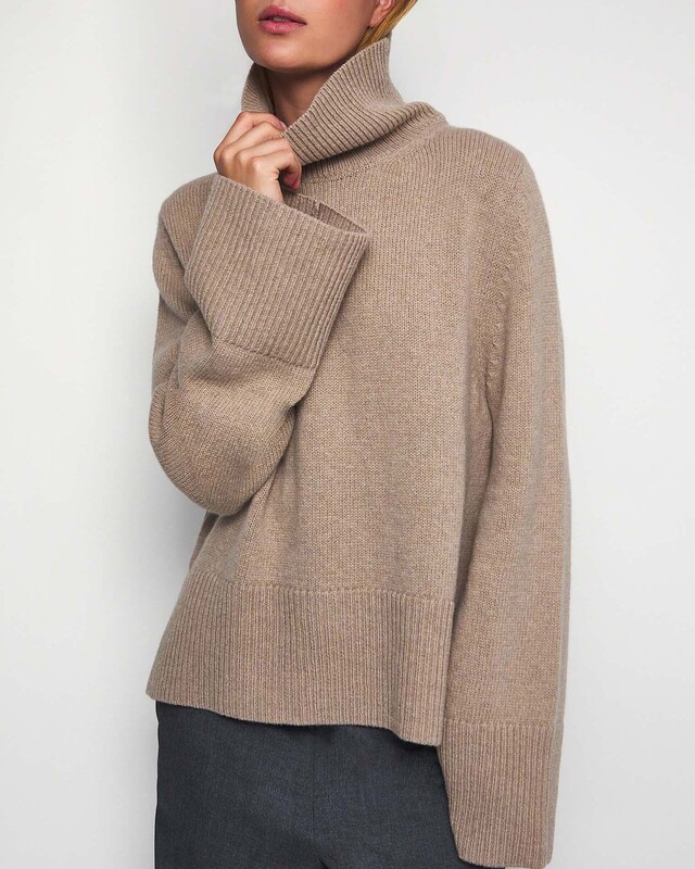 Wakakuu Icons Polotröja Uma Wool Cashmere Sand L