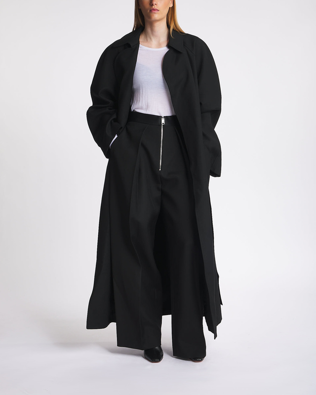 KHAITE Roth Coat Black US 2 ( EUR 34)