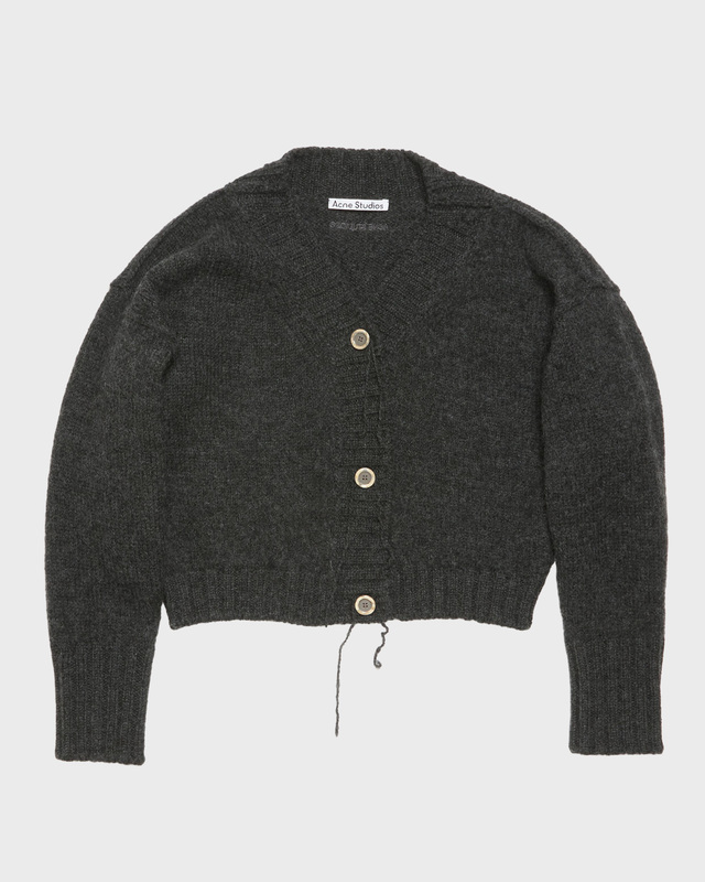 Acne Studios Knit Cardigan  Anthracite M