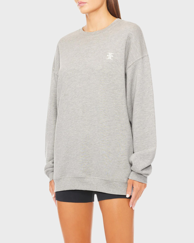 Éterne Sweatshirt Oversized Crewneck  Heather M