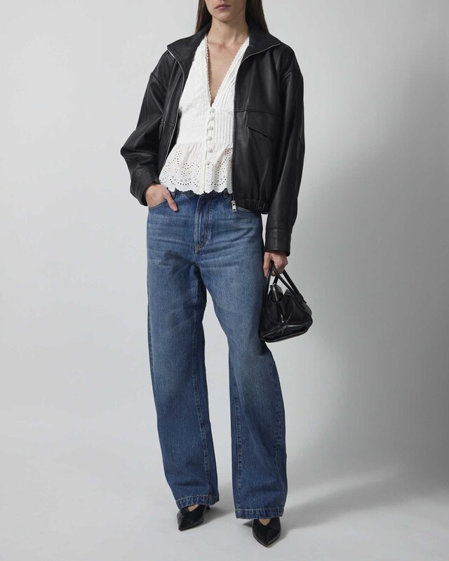 Blus Embroidery Offwhite