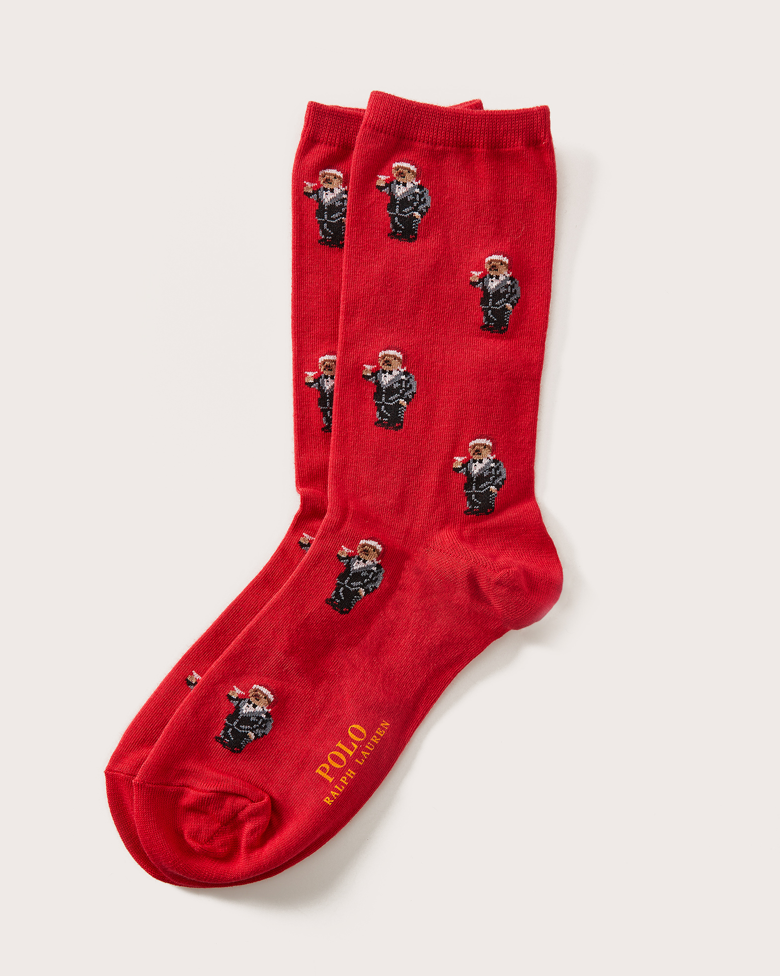 polo christmas socks