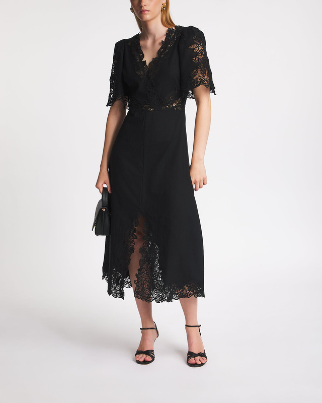 Sea New York Dress Marcella Lace  Black US 8 (EUR 40)