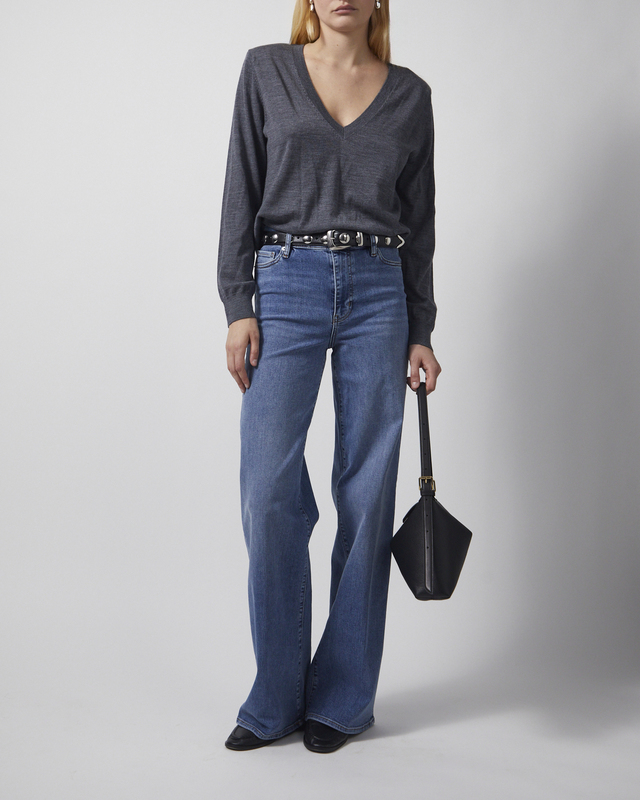 Jeans Le Slim Palazzo Long Gossamer Washed Blue