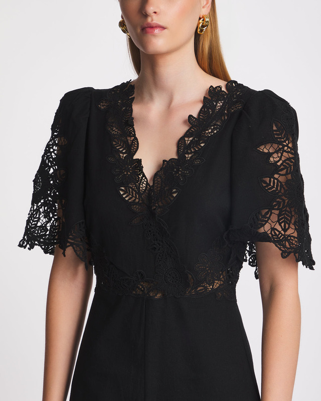 Sea New York Dress Marcella Lace  Black US 8 (EUR 40)