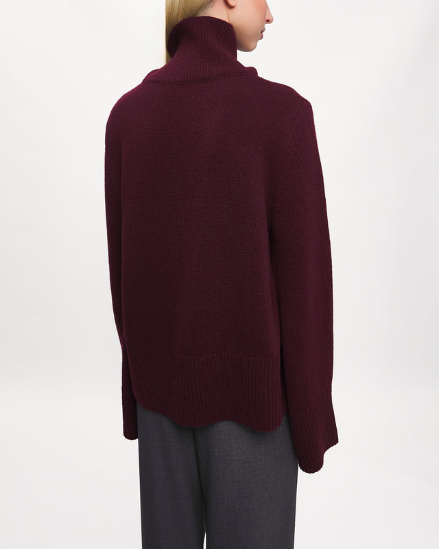 Wakakuu Icons Tröja Uma Wool Cashmere Burgundy  S