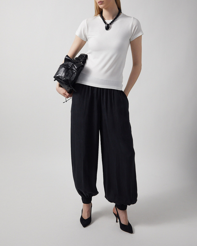 T-Shirt Baby Tee Modal Vit